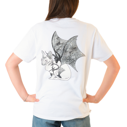 T-shirt |BATCAT| Blanc