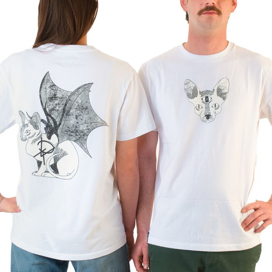 T-shirt |BATCAT| Blanc