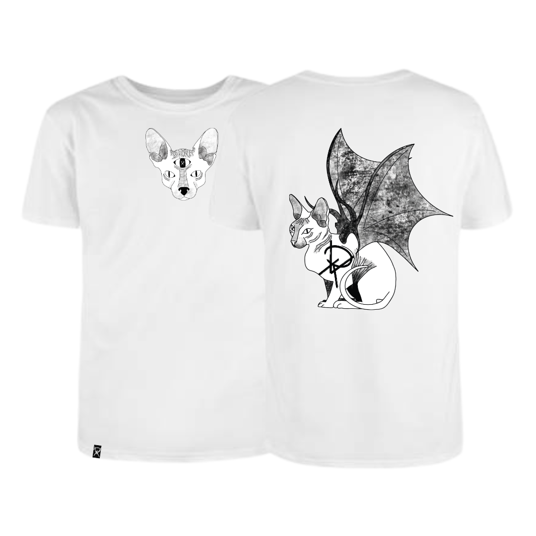 T-shirt |BATCAT| Blanc